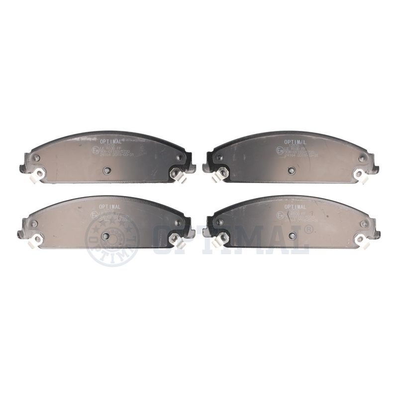 Zestaw klocków hamulcowych, hamulce tarczowe Optimal BP-12578