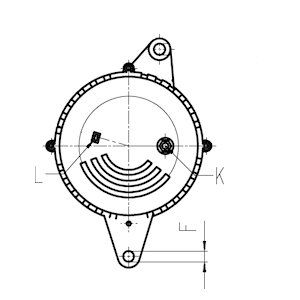 Alternator HC-CARGO F032114493
