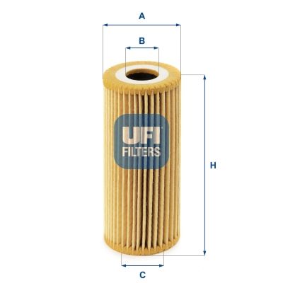 Filtr oleju UFI 25.067.00