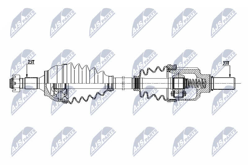 Wał napędowy NTY NPW-CT-077