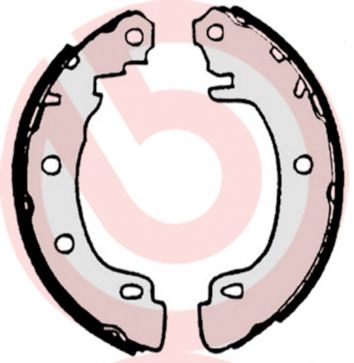 Zestaw szczęk hamulcowych BREMBO S 68 522