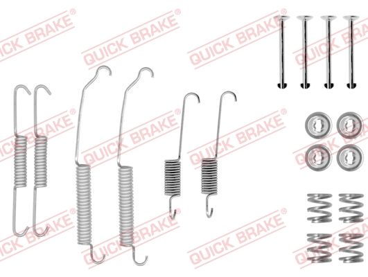 Zestaw akcesoriów, szczęki hamulcowe QUICK BRAKE 105-0618