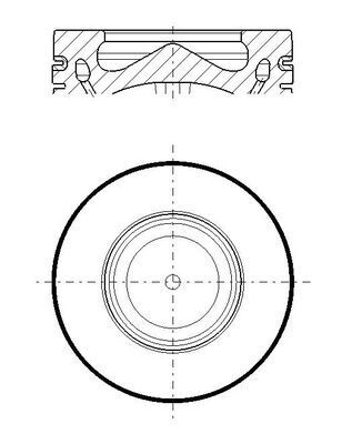 Tłok MAHLE 081PI00119000