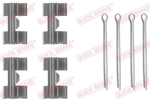 Zestaw akcesoriów, klocki hamulcowe QUICK BRAKE 109-0969