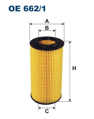 Filtr oleju FILTRON oe 662/1