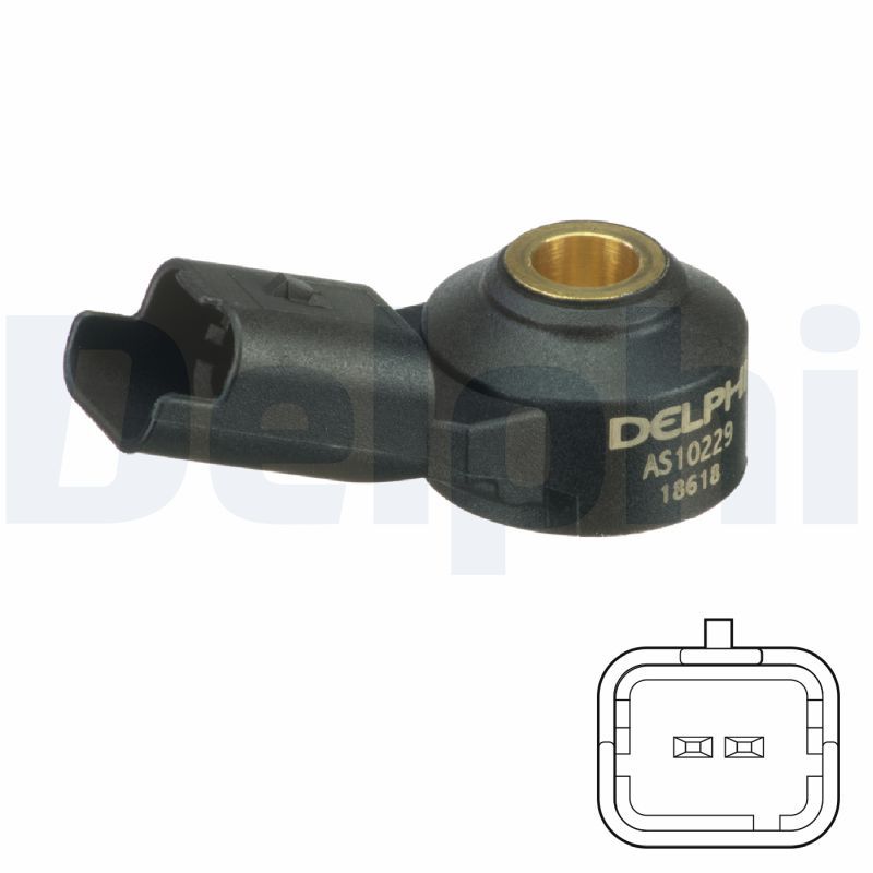 Czujnik spalania stukowego DELPHI as10229