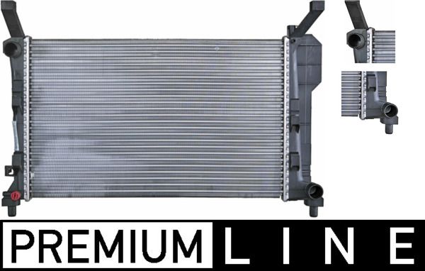 Chłodnica, układ chłodzenia silnika MAHLE cr 660 000p