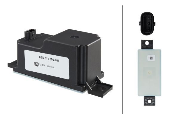 Stabilizator napięcia, system start-stop HELLA 8ES011590-701