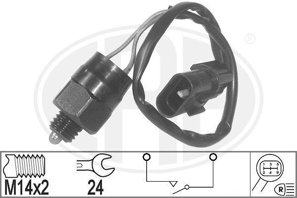 Przełącznik, światło cofania ERA 330890