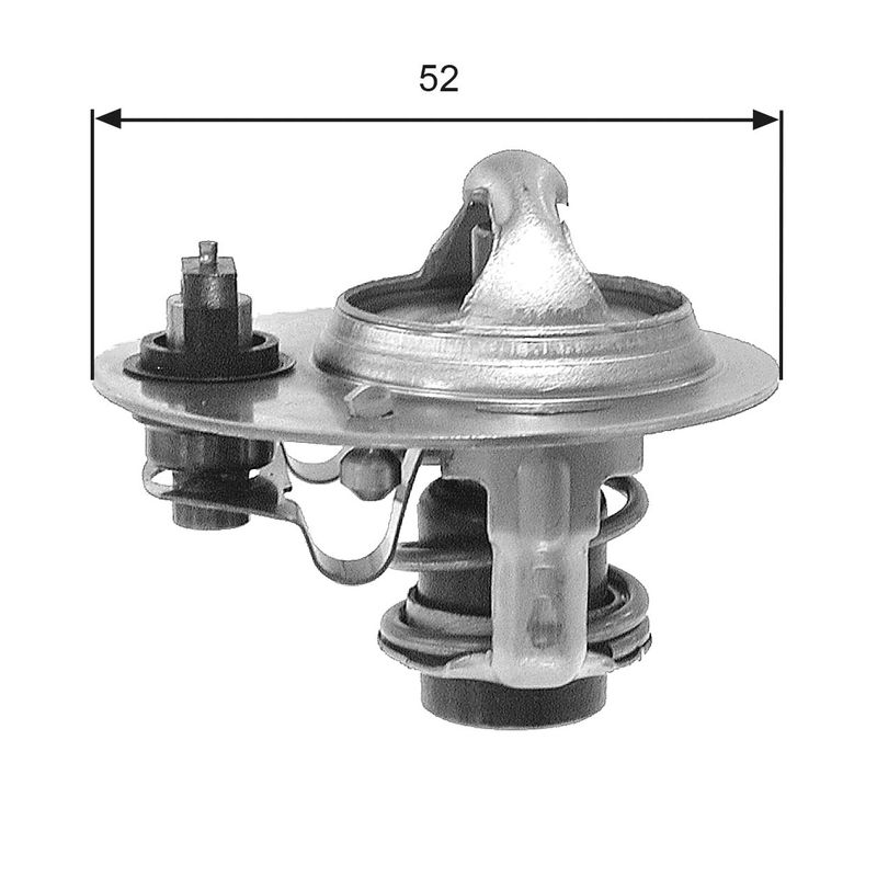 Termostat, płyn chłodzący Gates TH30688G1