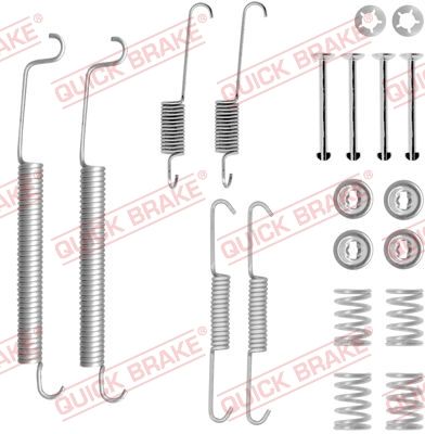 Zestaw akcesoriów, szczęki hamulcowe QUICK BRAKE 105-0756