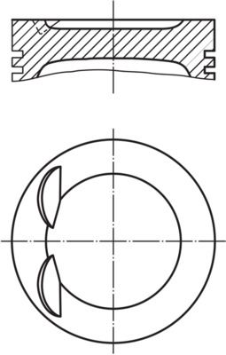 Tłok MAHLE 028PI00134001