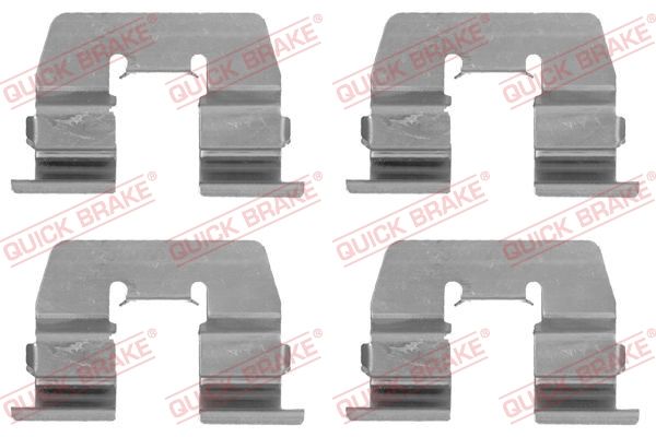 Zestaw akcesoriów, klocki hamulcowe QUICK BRAKE 109-1764