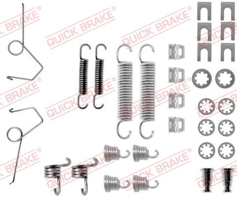 Zestaw akcesoriów, szczęki hamulcowe QUICK BRAKE 105-0686