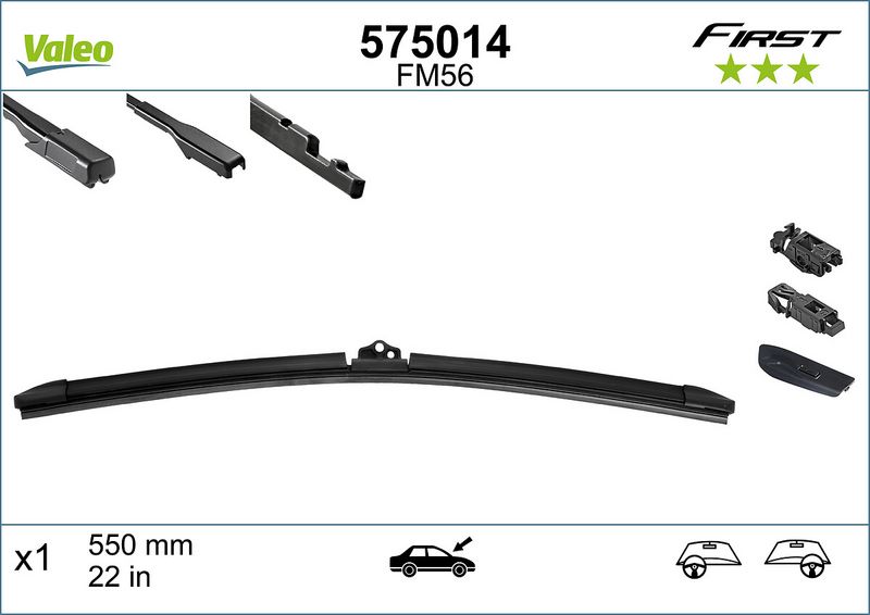 Pióro wycieraczki VALEO 575014