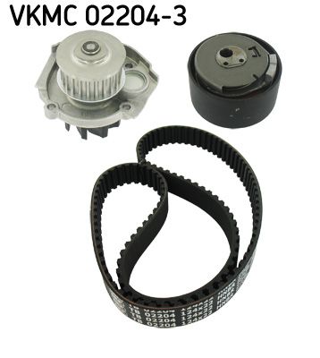 Pompa wody + zestaw paska rozrządu SKF VKMC 02204-3