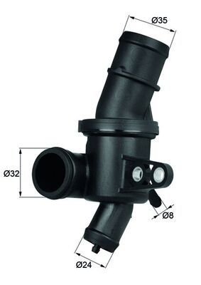 Termostat, płyn chłodzący MAHLE TH480
