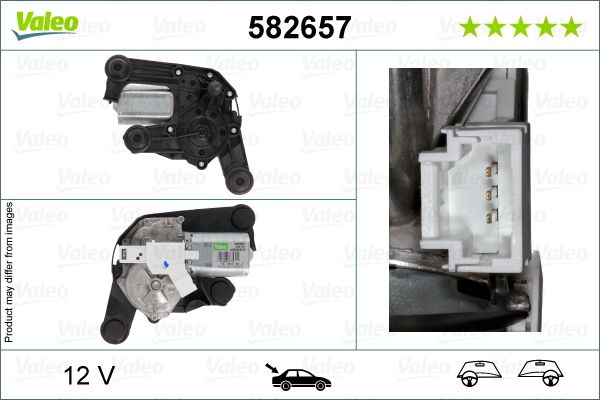 Silnik wycieraczek VALEO 582657