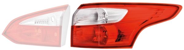 Lampa tylna zespolona HELLA 2VA354995-121