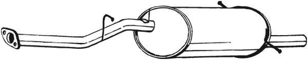 Tłumik końcowy BOSAL 229-063