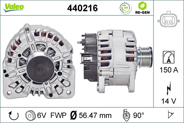 Alternator VALEO 440216