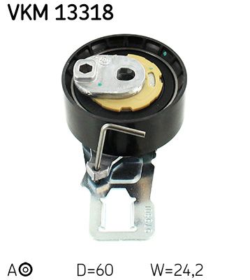 Rolka napinacza, pasek rozrządu SKF VKM13318