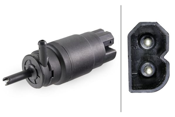 Pompa spryskiwacza, spryskiwacz szyby czołowej HELLA 8TW 006 848-031