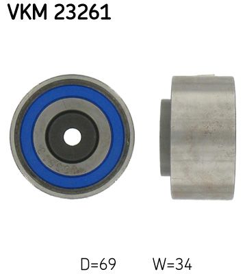 rolka kierunkowa / prowadząca, pasek rozrządu SKF VKM 23261