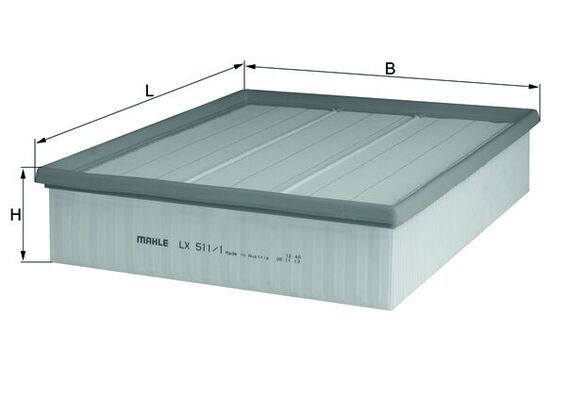 Filtr powietrza KNECHT LX 511/1