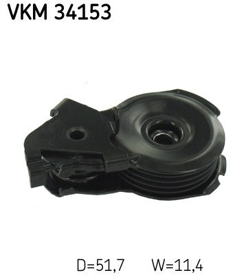 Rolka napinacza, pasek klinowy wielorowkowy SKF VKM 34153