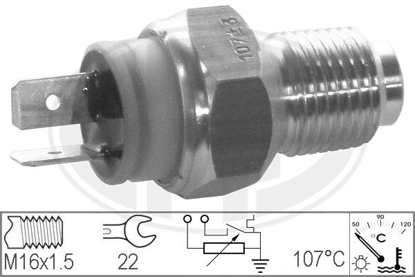 Czujnik, temperatura płynu chłodzącego ERA 330148