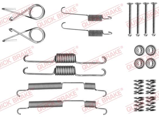 Zestaw akcesoriów, szczęki hamulcowe QUICK BRAKE 105-0022