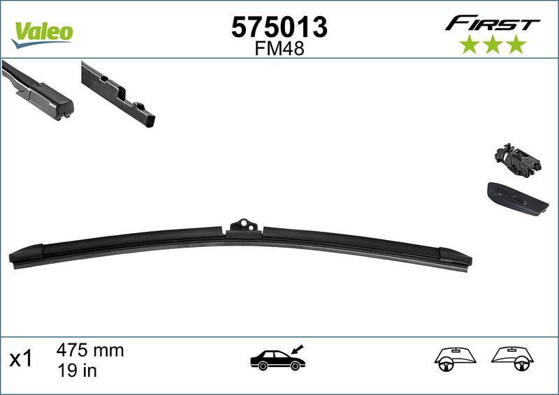 Pióro wycieraczki VALEO 575013