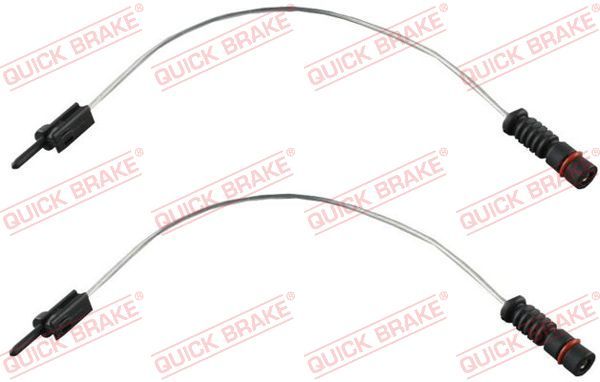 Styk ostrzegawczy, zużycie okładzin hamulcowych QUICK BRAKE WS0182A