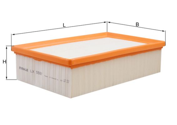 Filtr powietrza KNECHT LX 5597