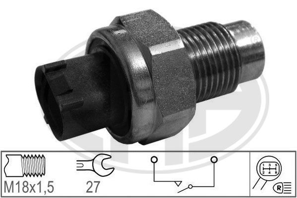 Przełącznik, światło cofania ERA 330752