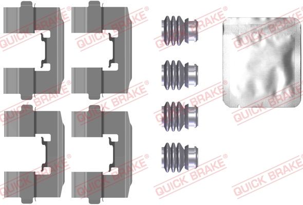 Zestaw akcesoriów, klocki hamulcowe QUICK BRAKE 109-0115