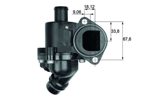 Termostat, płyn chłodzący MAHLE TM3100