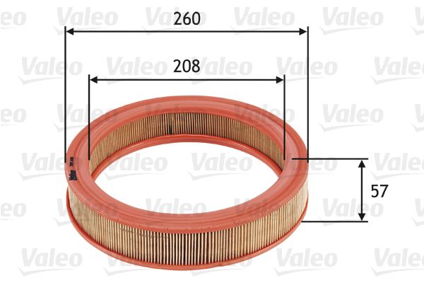 Filtr powietrza VALEO 585686