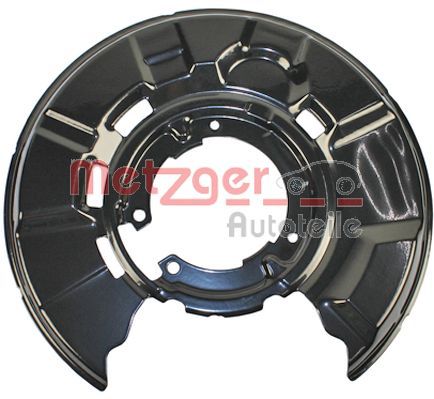 Panel rozbryzgiwujący, tarcza hamulcowa METZGER 6115065