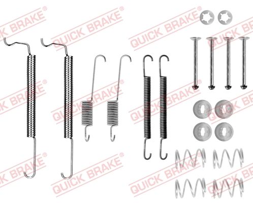 Zestaw akcesoriów, szczęki hamulcowe QUICK BRAKE 105-0629