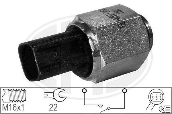 Przełącznik, światło cofania ERA 330593