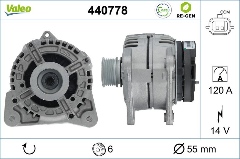 Alternator VALEO 440778