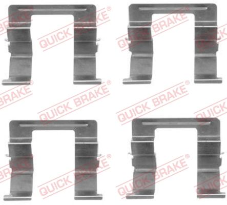 Zestaw akcesoriów, klocki hamulcowe QUICK BRAKE 109-1605