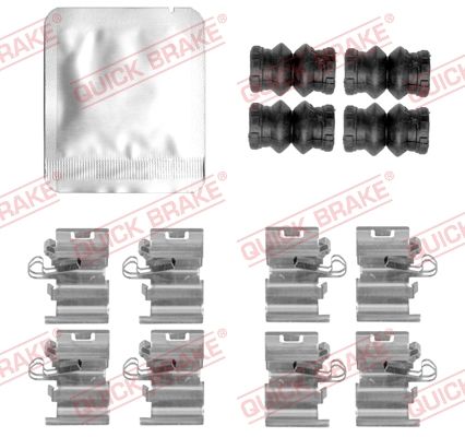 Zestaw akcesoriów, klocki hamulcowe QUICK BRAKE 109-0168