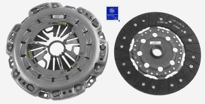 Zestaw sprzęgieł SACHS 3000 951 811