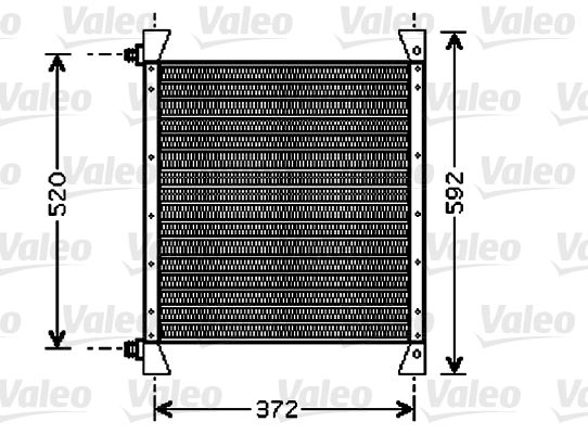 Skraplacz, klimatyzacja VALEO 818039