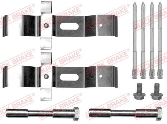 Zestaw akcesoriów, klocki hamulcowe QUICK BRAKE 109-0072