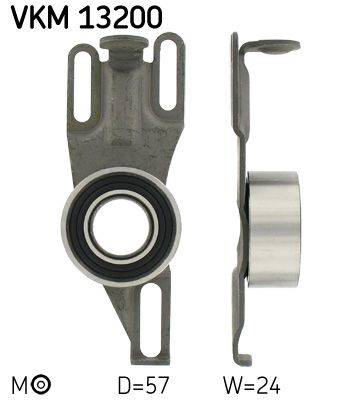 Rolka napinacza, pasek rozrządu SKF vkm 13200