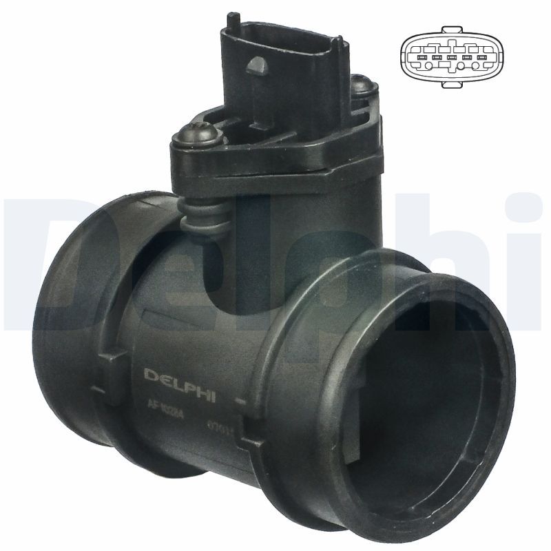 Przepływomierz masowy powietrza DELPHI AF10284-12B1